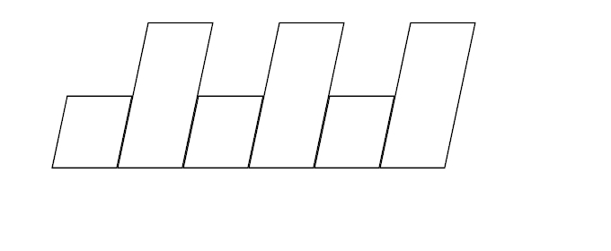 Letter Boxes Slope Two