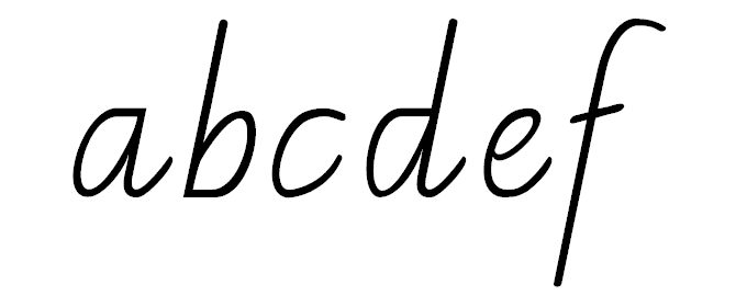 QLD Modern Cursive