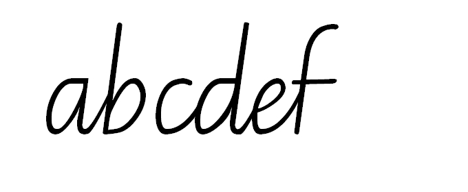 New Zealand Cursive