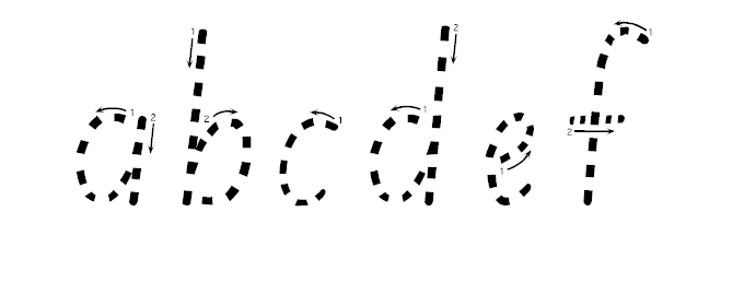 SA Beginners Dots Numbered